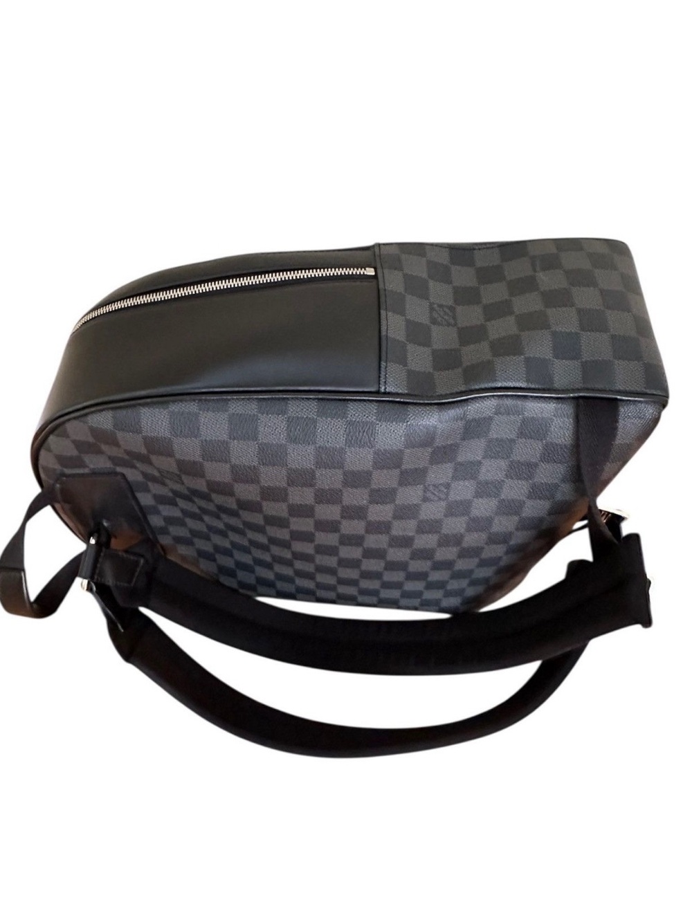Louis Vuitton Black and Gray Damier Graphite Backpack - Picture 7 of 12